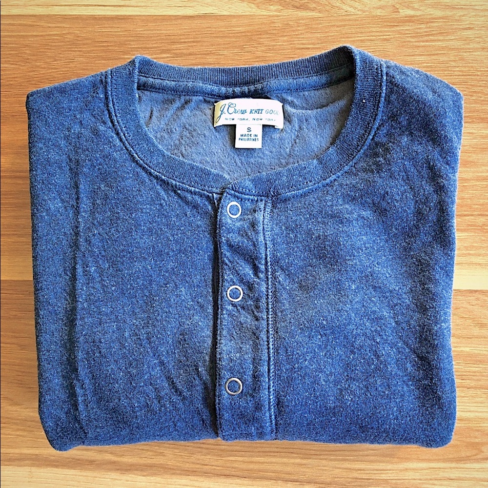 J.Crew Double-knit Henley